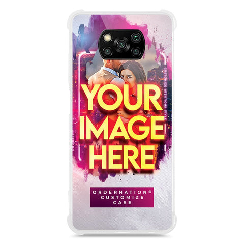 Xiaomi Poco X3 Cover - Customized Case Series - Upload Your Photo - Multiple Case Types Available