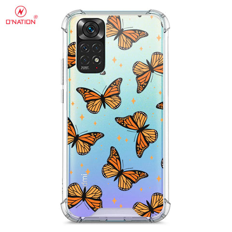 Xiaomi Redmi Note 11E Pro Cover - O'Nation Butterfly Dreams Series - 9 Designs - Clear Phone Case - Soft Silicon Borders