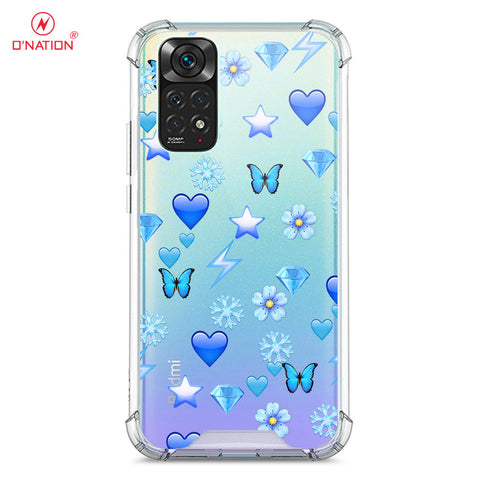 Xiaomi Redmi Note 11 Pro Cover - O'Nation Butterfly Dreams Series - 9 Designs - Clear Phone Case - Soft Silicon Borders