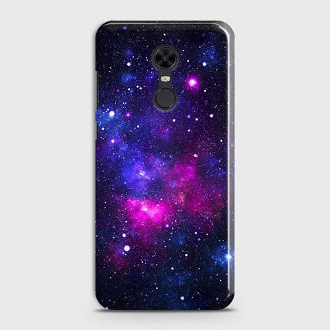 Xiaomi Redmi 5 Cover - Dark Galaxy Stars Modern Printed Hard Case with Life Time Colors Guarantee