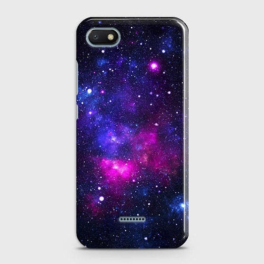 Xiaomi Redmi 6A Cover - Dark Galaxy Stars Modern Printed Hard Case with Life Time Colors Guarantee
