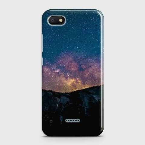 Xiaomi Redmi 6A Cover - Matte Finish - Embrace Dark Galaxy  Trendy Printed Hard Case with Life Time Colors Guarantee