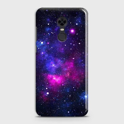 Xiaomi Redmi Note 5 / Redmi 5 Plus Cover - Dark Galaxy Stars Modern Printed Hard Case with Life Time Colors Guarantee