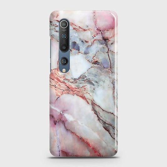 Xiaomi Mi 10 Cover - Violet Sky Marble Trendy Printed Hard Case with Life Time Colors Guarantee
