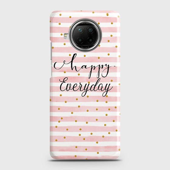 Xiaomi Mi 10i Cover - Trendy Happy Everyday Printed Hard Case with Life Time Colors Guarantee