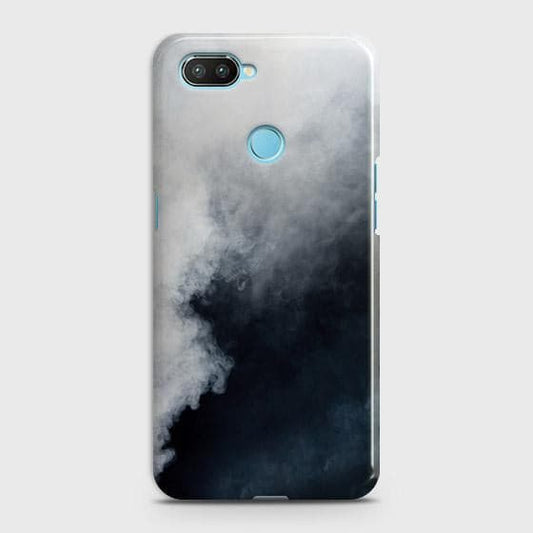 Xiaomi Mi 8 Lite Cover - Matte Finish - Trendy Misty White and Black Marble Printed Hard Case with Life Time Colors Guarantee