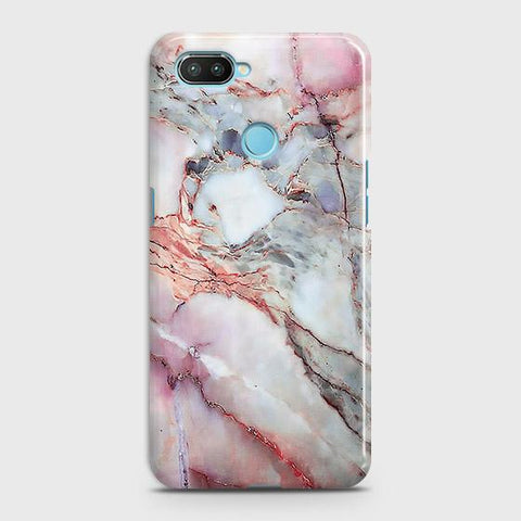 Xiaomi Mi 8 LiteCover - Violet Sky Marble Trendy Printed Hard Case with Life Time Colors Guarantee