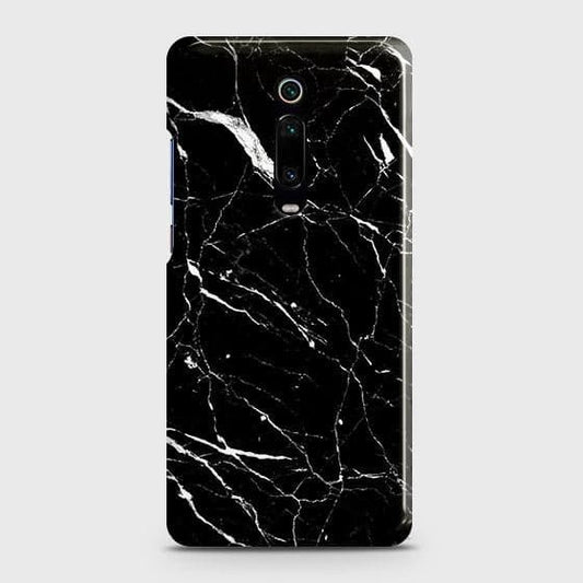 Xiaomi Mi 9T Pro Cover - Trendy Black Marble Printed Hard Case with Life Time Colors Guarantee