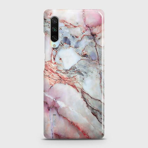 Xiaomi Mi A3 Cover - Violet Sky Marble Trendy Printed Hard Case with Life Time Colors Guarantee