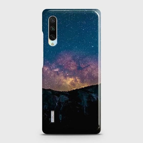 Xiaomi Mi A3 Cover - Matte Finish - Embrace Dark Galaxy  Trendy Printed Hard Case with Life Time Colors Guarantee