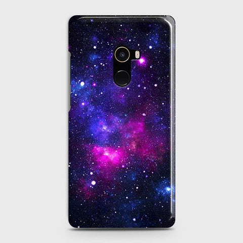 Xiaomi Mi Mix 2 Cover - Dark Galaxy Stars Modern Printed Hard Case with Life Time Colors Guarantee