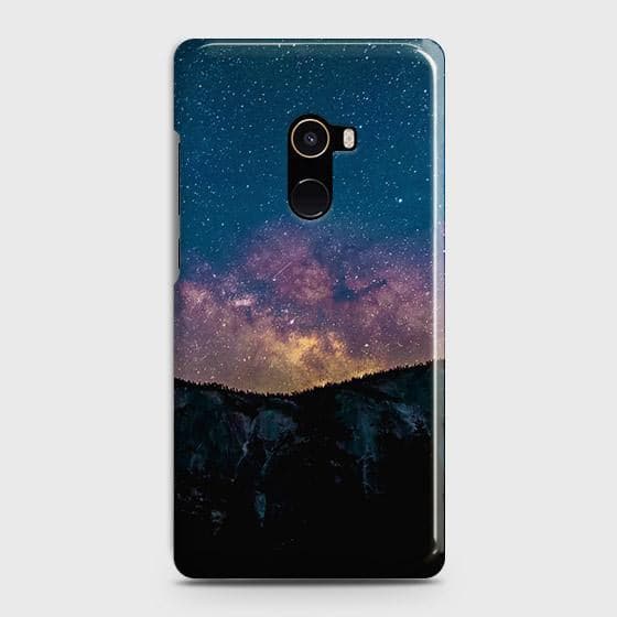 Xiaomi Mi Mix 2 Cover - Matte Finish - Embrace Dark Galaxy  Trendy Printed Hard Case with Life Time Colors Guarantee