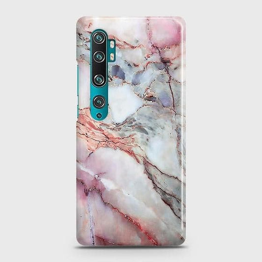 Xiaomi Mi Note 10 Cover - Violet Sky Marble Trendy Printed Hard Case with Life Time Colors Guarantee