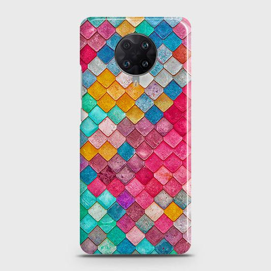 Xiaomi Poco F2 Pro Cover - Chic Colorful Mermaid Printed Hard Case with Life Time Colors Guarantee