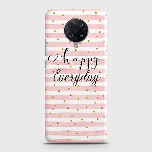 Xiaomi Poco F2 Pro Cover - Trendy Happy Everyday Printed Hard Case with Life Time Colors Guarantee