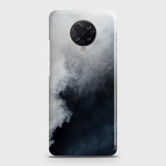 Xiaomi Poco F2 Pro Cover - Matte Finish - Trendy Misty White and Black Marble Printed Hard Case with Life Time Colors Guarantee