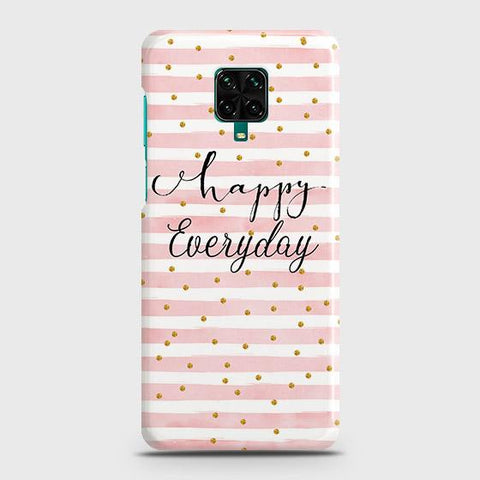 Xiaomi Poco M2 Pro Cover - Trendy Happy Everyday Printed Hard Case with Life Time Colors Guarantee