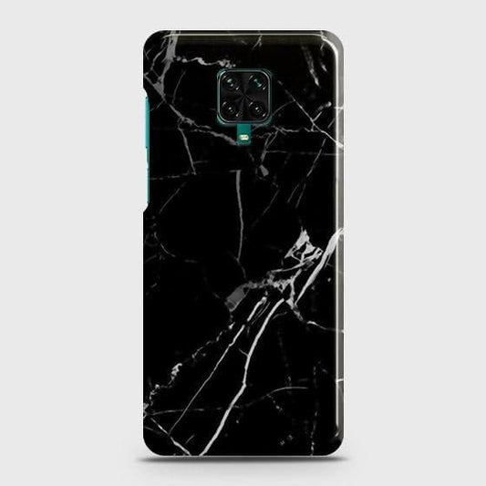 Xiaomi Poco M2 Pro Cover - Black Modern Classic Marble Printed Hard Case with Life Time Colors Guarantee