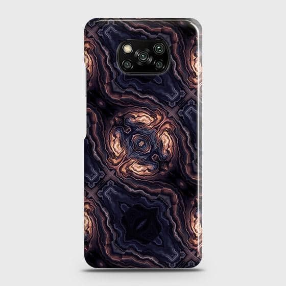 Xiaomi Poco X3 Cover - Source of Creativity Trendy Printed Hard Case with Life Time Colors Guarantee