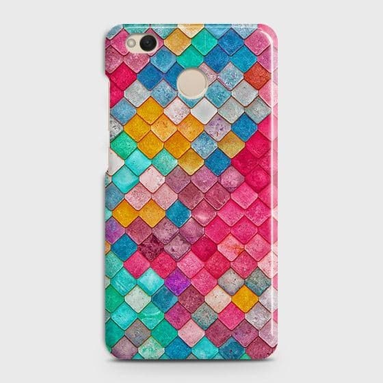 Xiaomi Redmi 4 / 4X Cover - Chic Colorful Mermaid Printed Hard Case with Life Time Colors Guarantee
