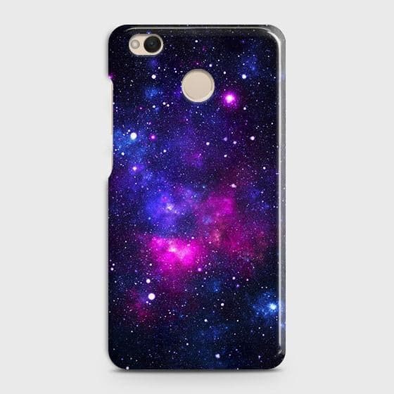 Xiaomi Redmi 4 / 4X Cover - Dark Galaxy Stars Modern Printed Hard Case with Life Time Colors Guarantee