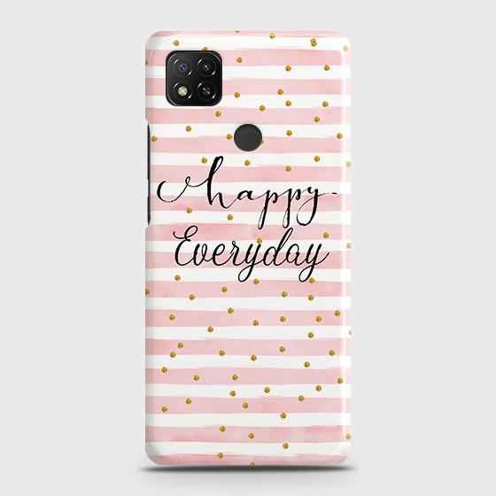Xiaomi Redmi 9C - Trendy Happy Everyday Case with Life Time Colors Guarantee
