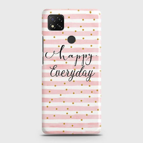 Xiaomi Redmi 9C - Trendy Happy Everyday Case with Life Time Colors Guarantee