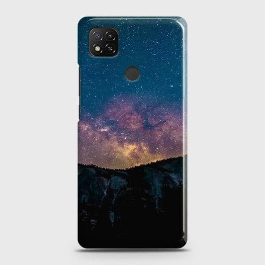 Xiaomi Redmi 9C Cover - Matte Finish - Embrace Dark Galaxy  Trendy Printed Hard Case with Life Time Colors Guarantee