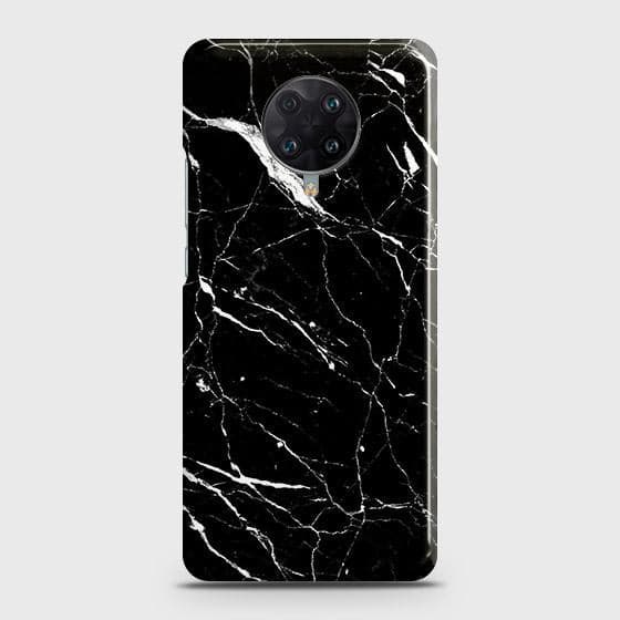 Xiaomi Redmi K30 Pro Cover - Trendy Black Marble Printed Hard Case with Life Time Colors Guarantee