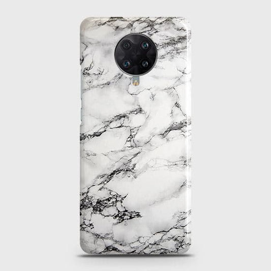 Xiaomi Redmi K30 Pro Cover - Matte Finish - Trendy Mysterious White Marble Printed Hard Case with Life Time Colors Guarantee