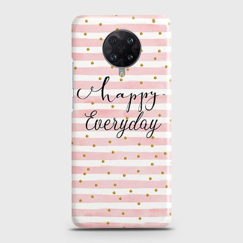 Xiaomi Redmi K30 Pro Cover - Trendy Happy Everyday Printed Hard Case with Life Time Colors Guarantee