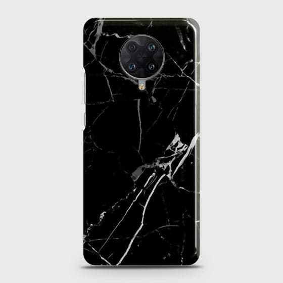 Xiaomi Redmi K30 Pro Zoom Cover - Black Modern Classic Marble Printed Hard Case with Life Time Colors Guarantee