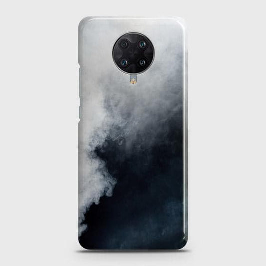 Xiaomi Redmi K30 Ultra Cover - Matte Finish - Trendy Misty White and Black Marble Printed Hard Case with Life Time Colors Guarantee