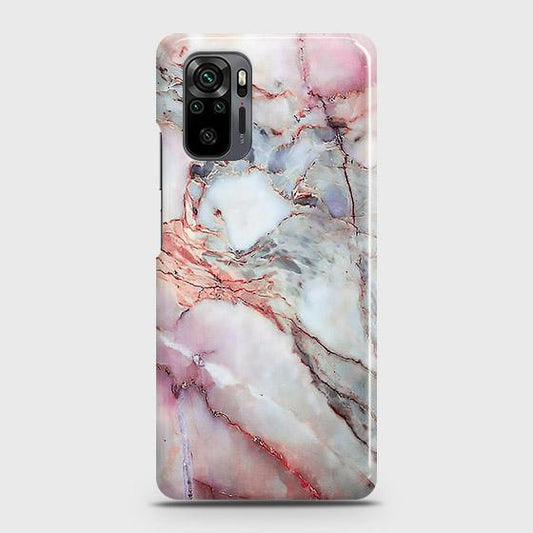 Xiaomi Redmi Note 10 Pro Cover - Violet Sky Marble Trendy Printed Hard Case with Life Time Colors Guarante b77