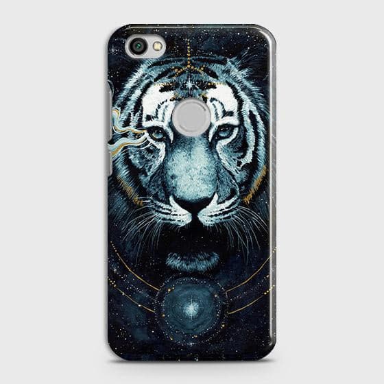 Xiaomi Redmi Note 5A Prime Cover - Vintage Galaxy Tiger Printed Hard Case with Life Time Colors Guarantee