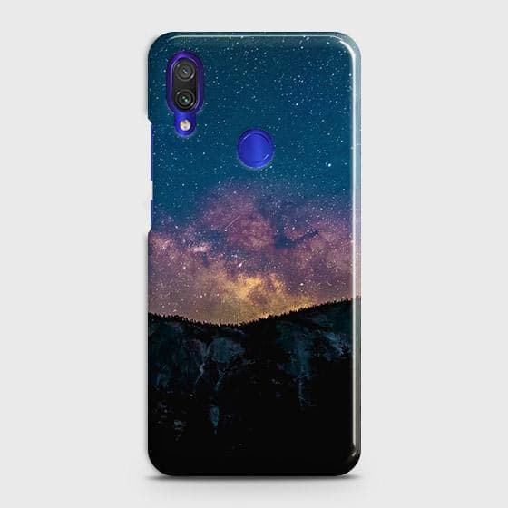 Xiaomi Redmi Note 7 Cover - Matte Finish - Embrace Dark Galaxy  Trendy Printed Hard Case with Life Time Colors Guarantee
