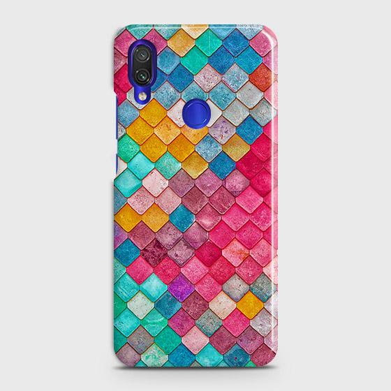 Xiaomi Redmi Note 7 Pro Cover - Chic Colorful Mermaid Printed Hard Case with Life Time Colors Guarantee