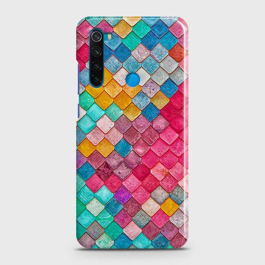 Xiaomi Redmi Note 8 Cover - Chic Colorful Mermaid Printed Hard Case with Life Time Colors Guarantee b79