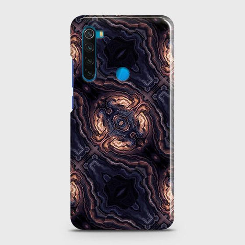 Xiaomi Redmi Note 8 Cover - Source of Creativity Trendy Printed Hard Case with Life Time Colors Guarantee