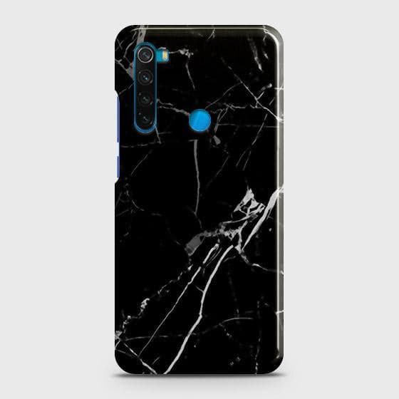Xiaomi Redmi Note 8 Cover - Black Modern Classic Marble Printed Hard Case with Life Time Colors Guarantee(1)