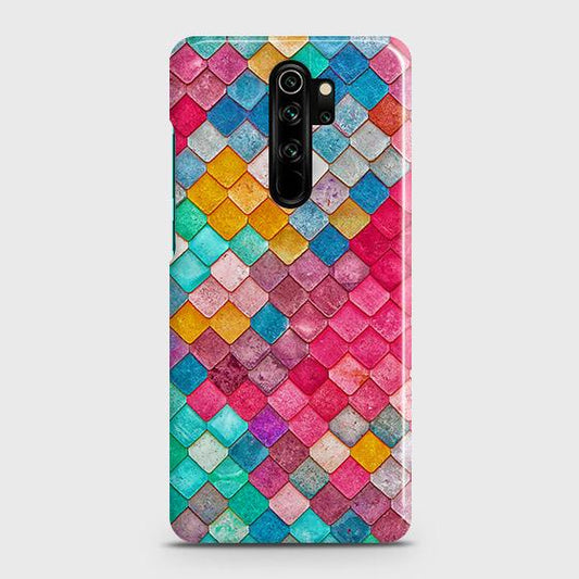 Xiaomi Redmi Note 8 Pro Cover - Chic Colorful Mermaid Printed Hard Case with Life Time Colors Guarantee