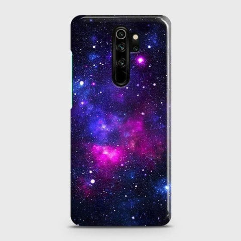 Xiaomi Redmi Note 8 Pro Cover - Dark Galaxy Stars Modern Printed Hard Case with Life Time Colors Guarante b67