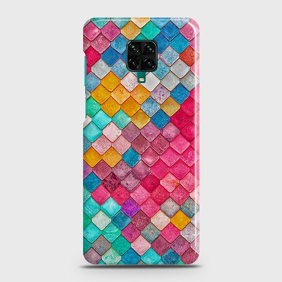 Xiaomi Redmi Note 9 Pro Cover - Chic Colorful Mermaid Printed Hard Case with Life Time Colors Guarantee ( Fast Delivery )