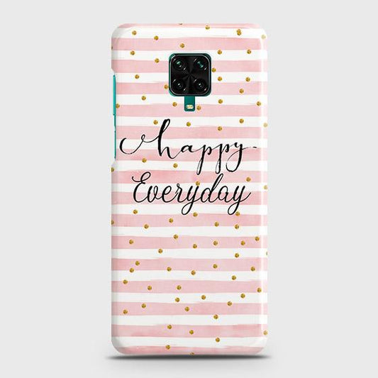 Xiaomi Redmi Note 9 Pro Cover - Trendy Happy Everyday Printed Hard Case with Life Time Colors Guarantee