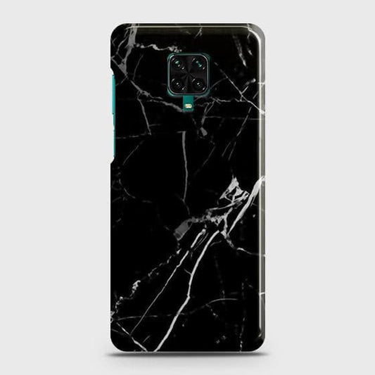 Xiaomi Redmi Note 9 Pro Cover - Black Modern Classic Marble Printed Hard Case with Life Time Colors Guarantee