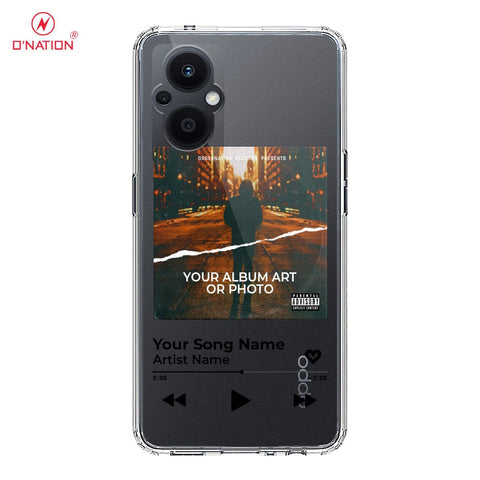 Oppo F21 Pro 5G Cover - Personalised Album Art Series - 4 Designs - Clear Phone Case - Soft Silicon Borders