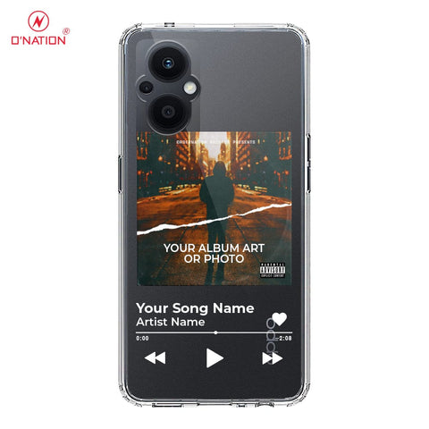 Oppo F21 Pro 5G Cover - Personalised Album Art Series - 4 Designs - Clear Phone Case - Soft Silicon Borders