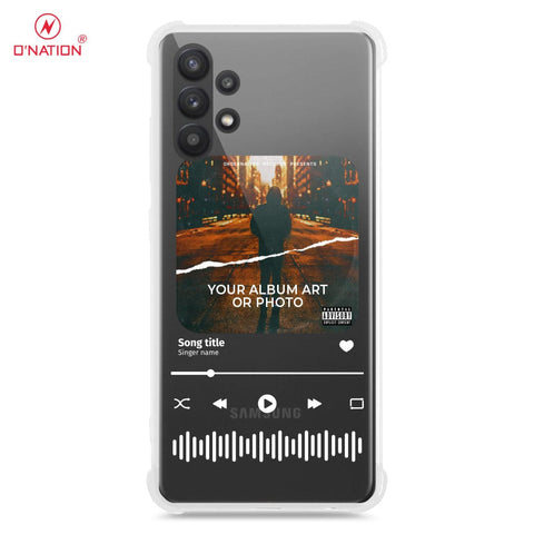 Samsung Galaxy A32 Cover - Personalised Album Art Series - 4 Designs - Clear Phone Case - Soft Silicon Borders U2