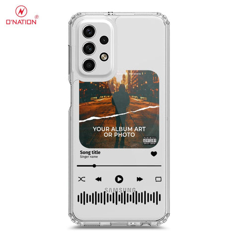 Samsung Galaxy A23 5G Cover - Personalised Album Art Series - 4 Designs - Clear Phone Case - Soft Silicon Borders
