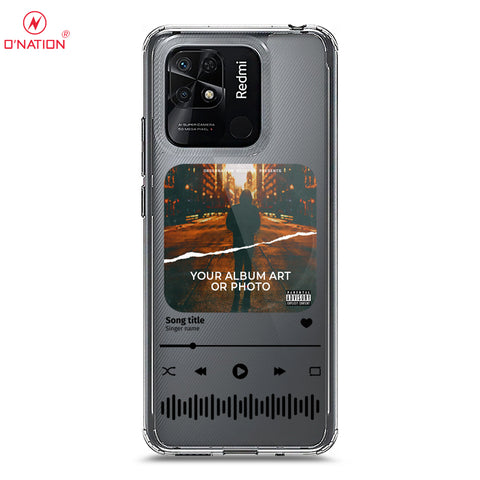 Xiaomi Redmi 10C Cover - Personalised Album Art Series - 4 Designs - Clear Phone Case - Soft Silicon Borders